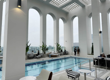 LUCA 831 rooftop pool